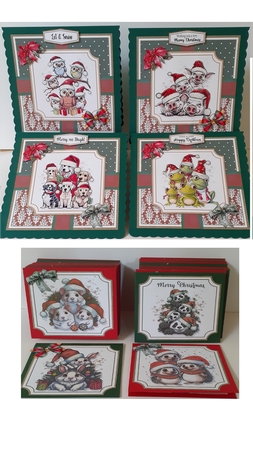 Christmas Squad Animals BUNDLE by Denise Mynard