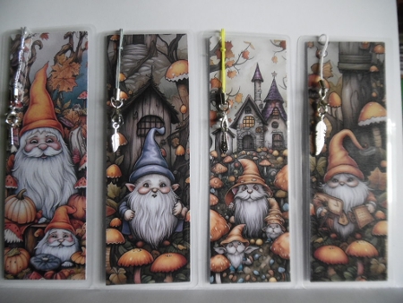 Halloween Gnome Bookmarks by Denise Mynard