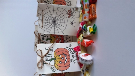 Halloween Gift bag by Denise Mynard
