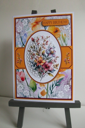 Spring Flowers & Lace by Denise Mynard