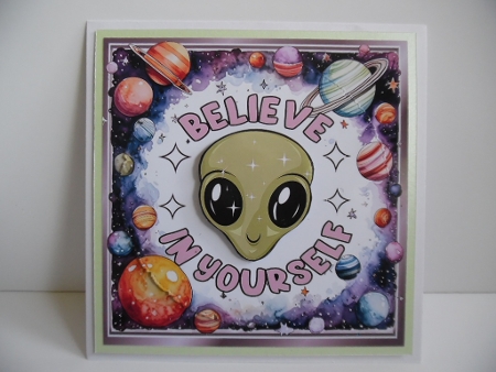 Space 8X8 Frame With Alien (TWO) Featured Gallery Photo