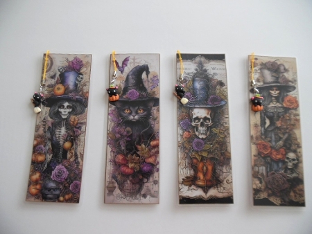 Halloween 4 x bookmarks 1 Featured Gallery Photo
