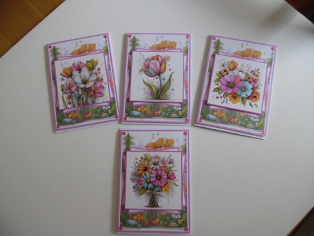 Love Spring Mini Kit 5x7 (3) by Denise Mynard