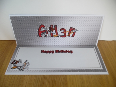 Birthday Allan DIY Tools Matching Large Dl Insert by Denise Mynard