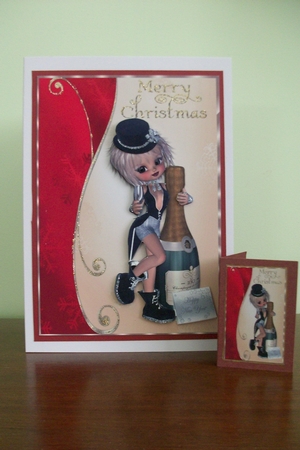 A Merry Christmas Toast by Denise Mynard