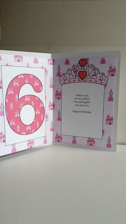 Six Today Princess A5 Insert by Denise Mynard