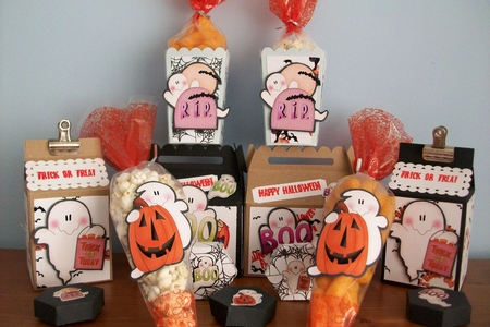 Ghosts 14 Clipart by Denise Mynard