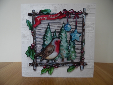 little Robin Red Breast by Denise Mynard