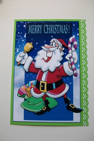 Happy Santa by Denise Mynard