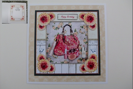 Pretty Handbag Topper by Denise Mynard