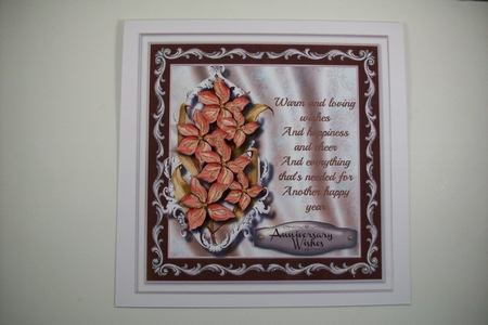Beautiful Cadmium Flowers with Verse  by Denise Mynard