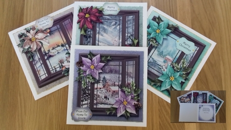 Christmas Bay Window Bumper Kit 2 by Denise Mynard