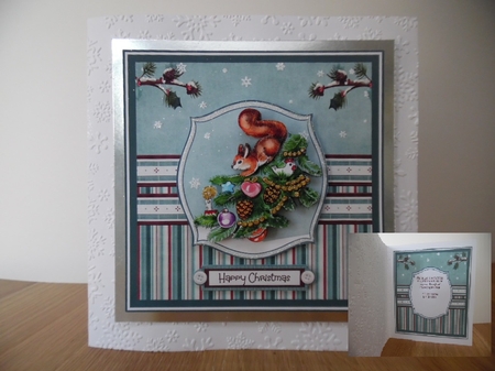 Christmas tree and decorations by Denise Mynard