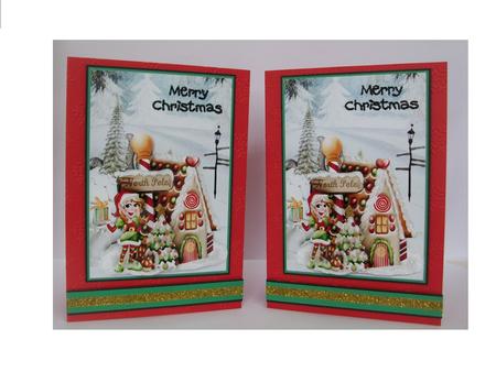 2 to a Page Gingerbread House by Denise Mynard