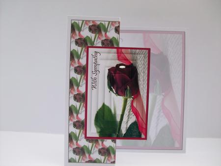 With Smpathy Rose Foldback by Denise Mynard