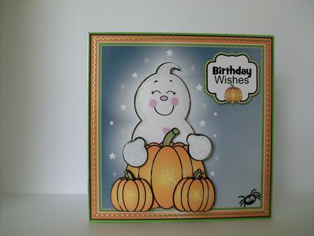 Too Cute to Spook Topper by Denise Mynard