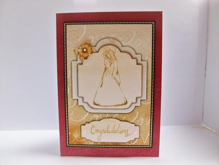 Ps005 Engagement or Wedding Couple Golds by Denise Mynard