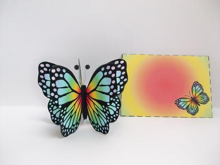 Mini 3D Butterfly Pastel Rainbow Mini Kit by Denise Mynard