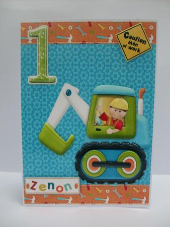 Man in Digger Age 1 by Denise Mynard