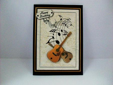 Music Instruments - Guitars by Denise Mynard