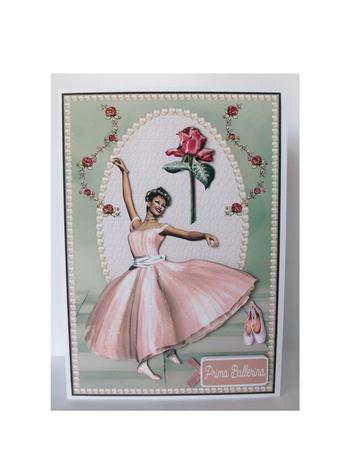 Prima Ballerina in Pearl Frame by Denise Mynard