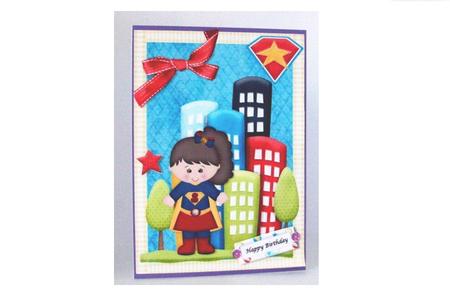 Super Girl to Save the Day! by Denise Mynard