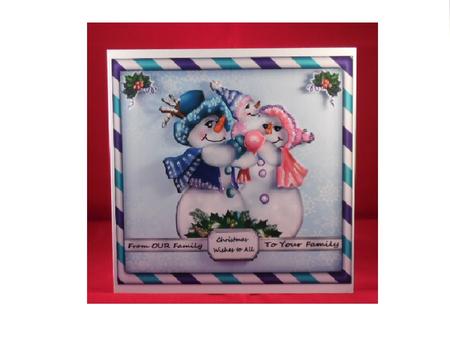 Snowmen Family Sbs by Denise Mynard