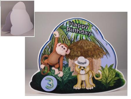 Jungle Fun - Happy Birthday 1-5yrs by Denise Mynard