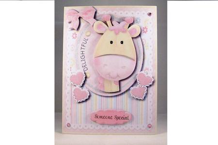 Delightful and Adorable Giraffe  by Denise Mynard