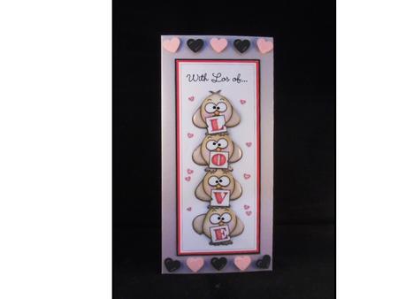 Love Owls Topper by Denise Mynard