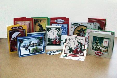 Bumper Kit 4 Christmas 12 Cards by Denise Mynard