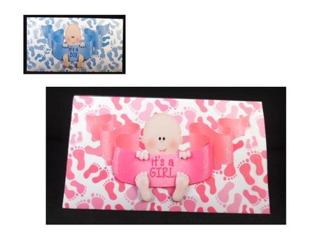 It's a Girl Money Wallet by Denise Mynard
