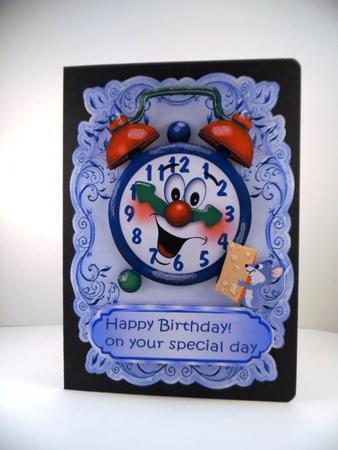 Hooray! It's My Birthday, with Cute Little Mouse by Denise Mynard