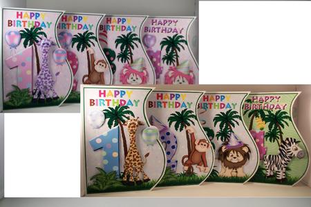 Bumber Kit- 8 Sheets for Little Boys/girls Birthdays 1-4yrs #5 by Denise Mynard
