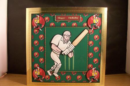 Cricket Framed by Denise Mynard