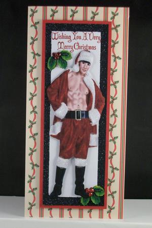 Oooooooooh! Sexy Santa with Holly Dl by Denise Mynard