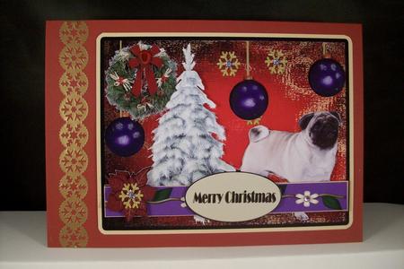 Even a Pug Loves Christmas by Denise Mynard