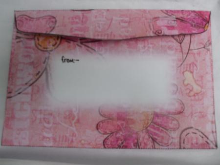 C6 Shabby Summertime Envelope by Dennis Sharp