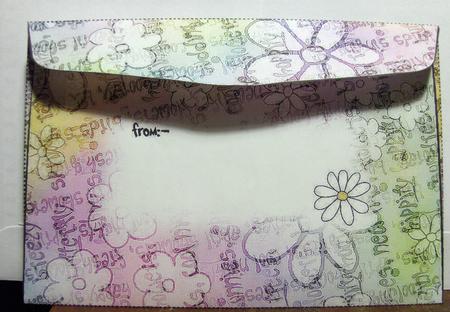 C6 Envelope - Pretty Daisy Colours by Dennis Sharp