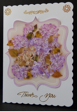 2 Lovely Toppers / Lilac and Pink Roses  by Diana Holmes