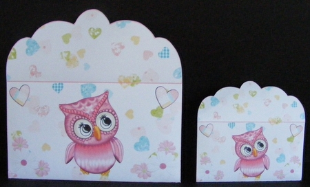 Pink Owl Money Wallet by Diana Holmes