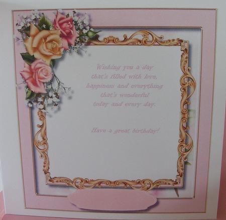 Incert Pink in a Ornate Frame  by Diana Holmes
