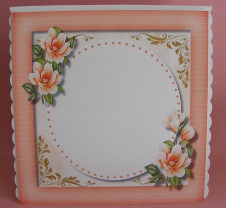 Incert, with Orange Magnolias by Diana Holmes