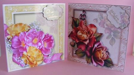 13 8x8 Quick Rose Toppers Bumper Kit by Diana Holmes