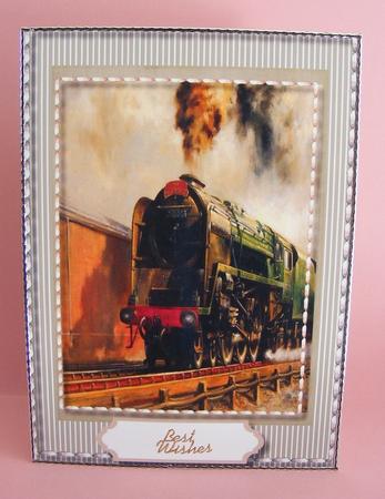 Topper, with Incert and Verse, Lovely Steam Tarin by Diana Holmes