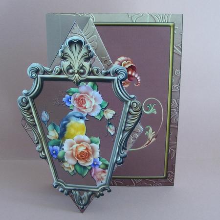 Bird Diamond Front Card Kit by Diana Holmes
