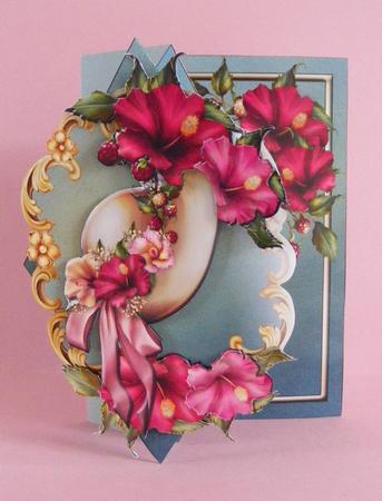 Spring Hat Diamond Front Card Kit by Diana Holmes