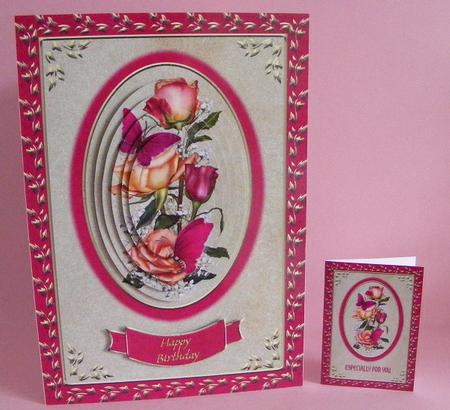 Joyful Roses Anniversary Card Minikit by Diana Holmes