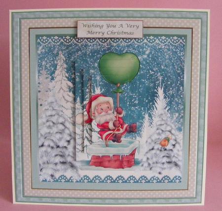 Santa is Here Mini Kit by Diana Holmes