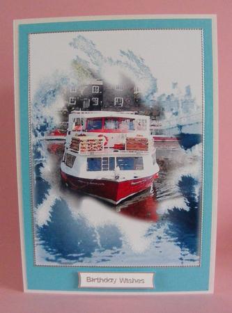 Happy Boating Trip by Diana Holmes